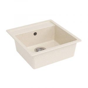 CAREA - Evier &agrave; encastrer ESSENTIA Sable