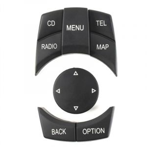 Couvercle de remplacement pour bouton de commande multimédia IDrive pour console intérieure de voiture, pour séries 1, 2, 3, 4, 5, 6 et 7, X3, X4,