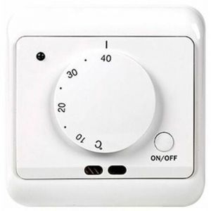 Thermostat de Chauffage au Sol, AC 230V 50/60HZ 16A R&eacute;gulateur de temp&eacute;rature au Sol pour Chauffage au Sol avec Thermostat &agrave; capteur Commutateur de