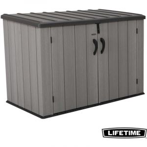 Lifetime - Abri de rangement extérieur, horizontal 2.40m3 pehd