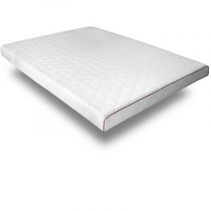 Sampur - Matelas canapé convertible bz Épaisseur 12 cm - Mousse à mémoire de forme - 140x190 cm - Blanc