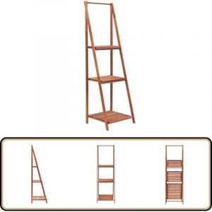 Vidaxl - Support pour plantes Bois de c&egrave;dre 45 x 40 x 145 cm - Support Plante - Jardinerie - Rangement Plantes - Meuble Jardin - D&eacute;coration Ext&eacute;rieur