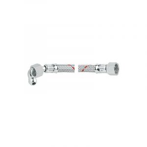 Flexible de bruleur fioul avec ecrou-raccord 3/8', coude 90 1250 mm, Intercal, Convair