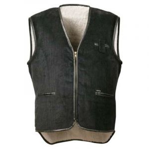 Gilet Chaud sans manche Gr.XL, noir