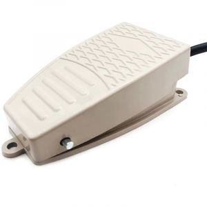 Memkey - Interrupteur &agrave; p&eacute;dale, 380V ac 220V dc Interrupteur &agrave; p&eacute;dale normalement ouvert Bo&icirc;tier en aluminium Interrupteur &agrave; p&eacute;dale momentan&eacute; pour