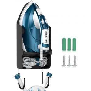 Support de planche &agrave; repasser mural pour fer &agrave; repasser &eacute;lectrique, support de planche &agrave; repasser, organisateur de rangement pour planche &agrave; repasser,