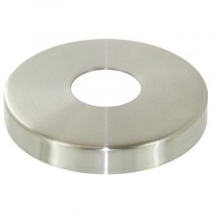 Caches pour embase de poteau &agrave; la fran&ccedil;aise &Oslash; 42.4 mm - &Oslash; 105 mm - inox 304 - bo&icirc;te de 2 - DESIGN PRODUCTION