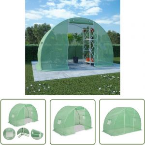 The Living Store - Serre 4,5 m&sup2; 300x150x200 cm - Serre De Jardin - Abri Jardin - Tunnel De Culture - Protection Plantes - Serriculture