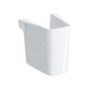 Geberit - Selnova Square - Cache-siphon pour lave-mains, blanc 501.477.00.7