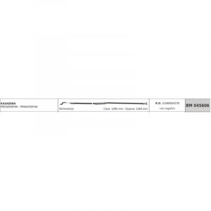 MOWOX c&acirc;ble pour tondeuse autotract&eacute;e PM5160SEHW c&acirc;ble 1495mm gaine 1260mm avec registre