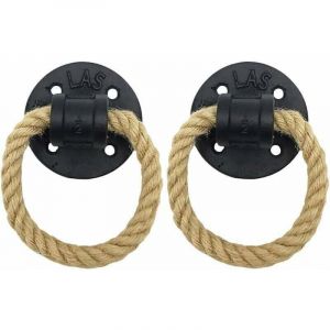 Anneau Darmoire R&eacute;tro Tire Anneau de Traction de Porte en Bois Rustique Poign&eacute;e de Traction Darmoire Classique en Fer Forg&eacute; Vintage Anneau de