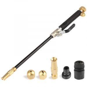 Beijiyi - Pistolet de Nettoyeur Haute Pression, Pistolet Jet d'eau Lance à Eau Haute Pression pour Tuyau d'arrosage, Lance de Nettoyeur Haute