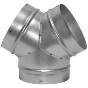 Joncoux Culotte &laquo; y &raquo; pour raccordement sur conduits flexibles dac 150 mm