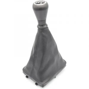 Pommeau levier vitesse Compatible Avec Peugeot Pour 206 5 Vitesses Pommeau De Levier De Vitesse De Voiture Couvercle De Démarrage De Bâton De Levier