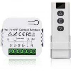 Kit de commande de volet roulant, commande du moteur de volet roulant, t&eacute;l&eacute;commande RF + module r&eacute;cepteur, port&eacute;e jusqu'&agrave; 100 m, interrupteur pour