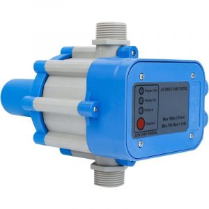 Pressostat Pompe Eau Interrupteur de Pression 220V, 10 bar Contr&ocirc;leur de Pression de Pompe &agrave; eau de Contr&ocirc;le &eacute;lectronique Automatique de Commutateur