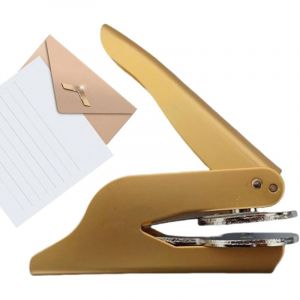 Graveur personnel pour livres - Tampon pour gravure sur papier Machine de gravure manuelle pour papier invitations de mariage enveloppes