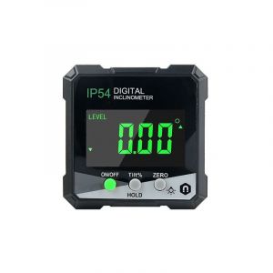[JAMAIS UTILISÉ]Détecteur d'angle numérique, rapporteur/jauge d'angle avec écran LCD, inclinomètre avec aimant, mesure d'angle numérique-DPZO