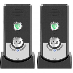 Lot De 2 Interphones Sans Fil Pour La Maison, Appelant Bidirectionnel, Interphone Vocal Portable Sans Fil Ultra Longue Distance Pour Personnes &acirc;G&eacute;Es,