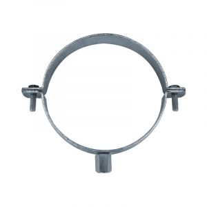 Profix - Collier descente d'eau pluviale acier zingué - Pas 7x150 - Boite de 25 Ø100