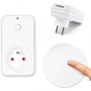 Self Confort - Prise commandable à distance fishtec Avec Interrupteur