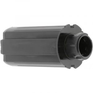 Embout de tube de volet roulant octogonal en PVC noir Fenêtre Sortie Baie vitrée Store, pour tube sortie pour roulement Ø 28 mm ou crabot de 27 mm