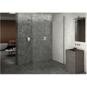 Carrelage grès cérame effet pierre NATURA Mosaïque 5x5 cm Gris Foncé, Anthracite - Naturel - boîte de 0.89 m2 - Mosaïque 5x5 cm Gris Foncé, Anthracit