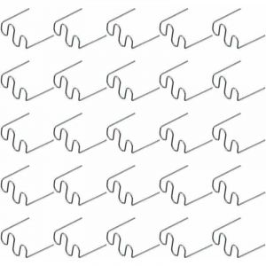 500 Pcs Baguettes de Soudage Agrafe Chaude R&eacute;paration Machine en Plastique Soudage Agrafeuse Chaude Voiture Auto Pare-Chocs R&eacute;paration Pr&eacute; Coupe