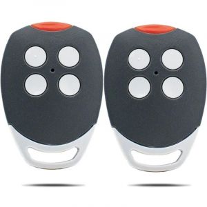 Lot de 2 t&eacute;l&eacute;commandes pour porte de garage Ditec GOL4C, ZEN2C, ZEN4C, pour porte de garage