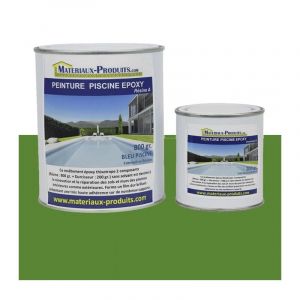 Peinture Piscine Epoxy - 1 Kg Vert Gazon Matpro