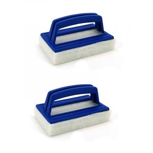 Brosses ÉPonge De Piscine Brosse, 2 Pièce Brosse ÉPonge Ligne d'eau Brosse Piscine Nettoyage Et Accessoires, Brosse Ligne d'Eau Piscine pour Nettoyer