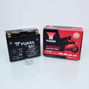 Batterie SLA Yuasa pour Moto Ducati 1098 1098 2007 &agrave; 2008 YT12B /