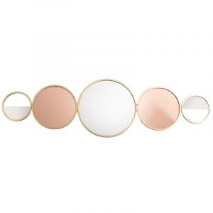Amadeus - Miroir multi ronds 40 x 140 cm