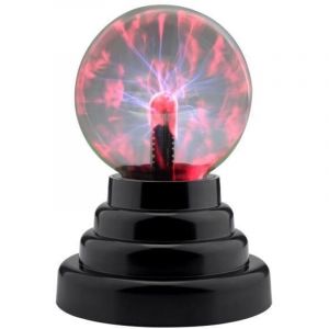 Boule de plasma &eacute;lectrostatique USB boule de foudre magique boule lumineuse sensible au toucher boule magique atmosph&egrave;re lampe ionique