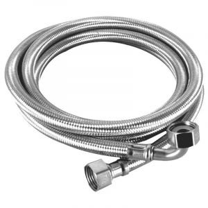 Basetbl - Flexible inox femelle - femelle 15x21 coudé longueur 150 cm Ikodm