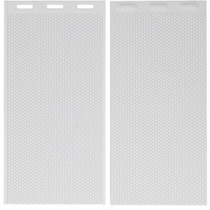 2 Moules en Silicone pour Cire d'Abeille 5.4mm, Compatible Machine &agrave; Presser et Embosser les Feuilles de Cire Gaufr&eacute;e