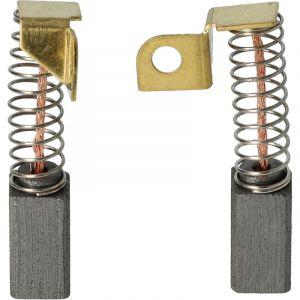 Vhbw - balai de charbon 12,2 x 6,3 x 6,3 mm remplace Flex 879058, 364266, 869734 pour outil &eacute;lectrique, ponceuse &agrave; col long + ressort