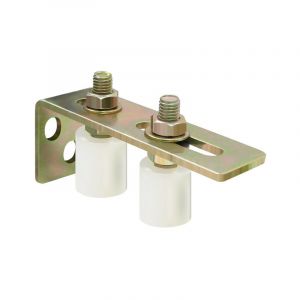 Roue de guidage de rail de porte de cour porte coulissante roue en nylon poulie en nylon industrielle diverses sp&eacute;cifications