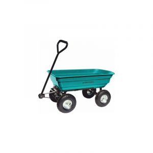 Greenmill GR9380 - de brouette de jardin (75 L, avecfonction basculante, roues de 10 pouces)