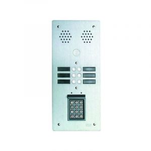 Plaq alu 6mm 2r 6t + s30 ecla Urmet 7772/6C