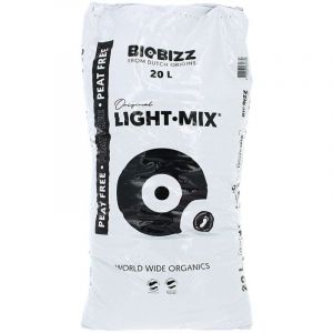 Terreau LIGHT.MIX en sac de 20 litres - Sans tourbe - BIOBIZZ