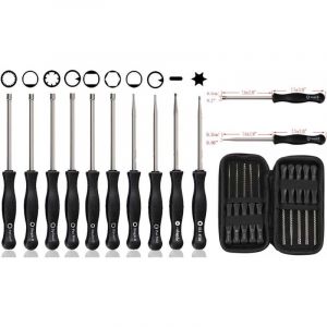Set de 12 Outils de R&eacute;glage de Carburateur R&eacute;glage Tron&ccedil;onneuse Tournevis Reglage Carburateur Tronconneuse 2 Temps Tournevis Pacman/Single D pour