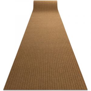 Paillasson antidérapant pour les mètres courants ceylon extérieur, intérieur, sur caoutchouc - noix de coco marron 0226 200cm brown 200x120 cm