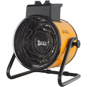 SIAL Industriel Radiateur &eacute;lectrique - 3000W Chauffage Soufflant - Pour Chantier, Atelier Ou Garage (Jaune) D3