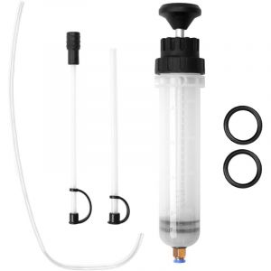 Seringue d'aspiration d'huile 500 ML, Pistolet d'aspiration d'huile, Pompe &agrave; Main, Pompe de Remplissage, Pompe d'aspiration avec Tuyau, Anneaux de
