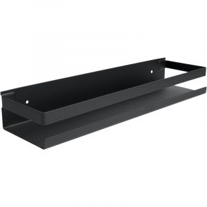 Rapanda - Porte-&eacute;pices- Support de cuisine suspendu-Support &agrave; &eacute;pices-Support de pot &agrave; &eacute;pices-Porte-&eacute;pices- (Noir, 40 cm)