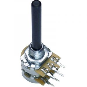 Potentiometer Service 9908 9908 Potentiom&egrave;tre rotatif st&eacute;r&eacute;o 0.4 W 100 kΩ 1 pc(s) W36939