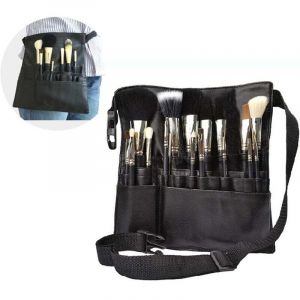 Sac de rangement pinceaux maquillage Stockage maquillage Sac ceinture, portable Maquilleurs, amateurs de maquillage