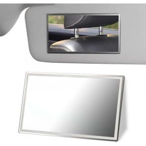 OUYLAF,Miroir de Pare-Soleil Auto-adh&eacute;sif Carr&eacute;,Miroir Cosm&eacute;tique pour Voiture, Camion, SUV