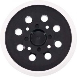 Plateau de Ponçage 125 mm, Plateau Ponceuse pour Bosch, Plateau Ponceuse Compatible 125 mm pour Bosch PEX 300/400 AE Ponceuse Excentrique par Poweka